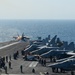 USS George H.W. Bush flight deck activity