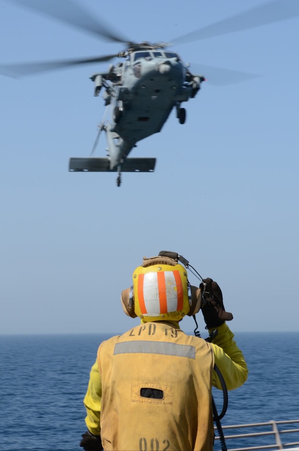 USS George H.W. Bush flightdeck operations