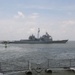 USS Leyte Gulf departs Naval Station Norfolk