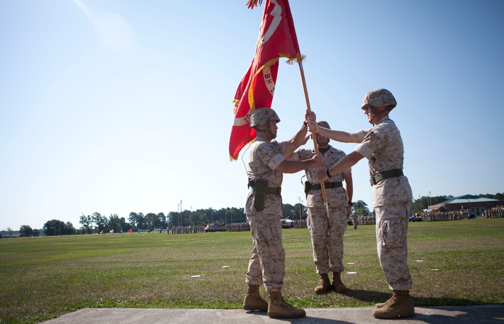 2nd Tank Battalion Change of Command Ceremony