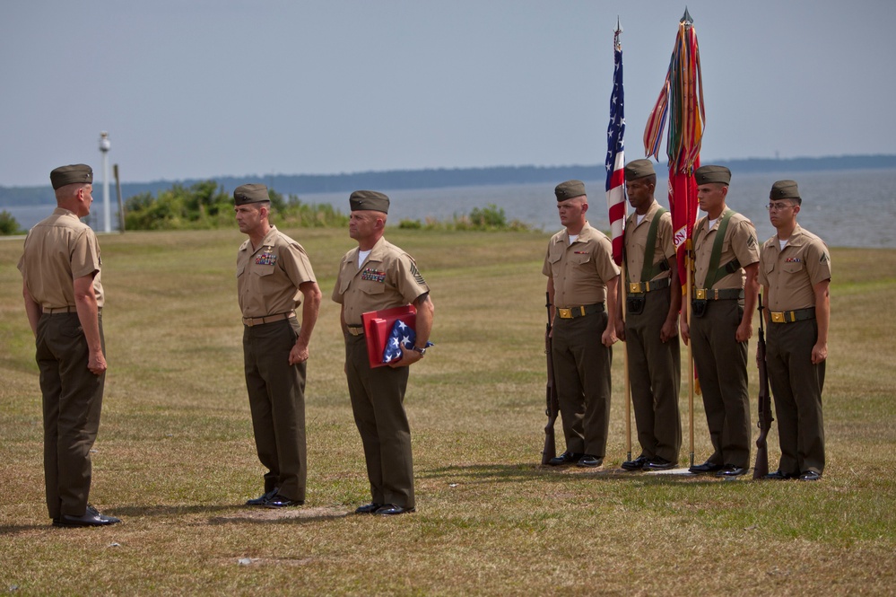 Col. James B. Higgins Jr. Retirement Ceremony