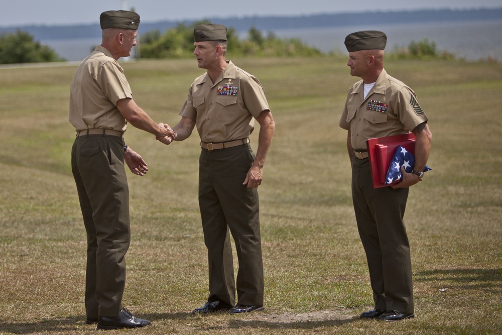 Col. James B. Higgins Jr. Retirement Ceremony