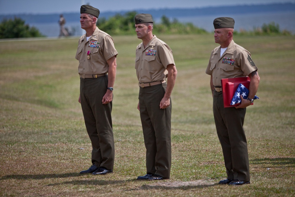 Col. James B. Higgins Jr. Retirement Ceremony