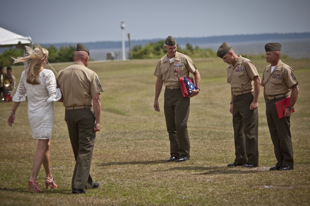 Col. James B. Higgins Jr. Retirement Ceremony