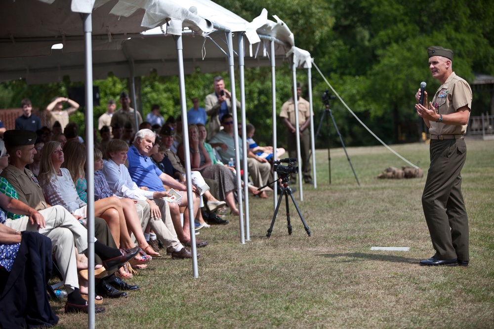 Col. James B. Higgins Jr. Retirement Ceremony