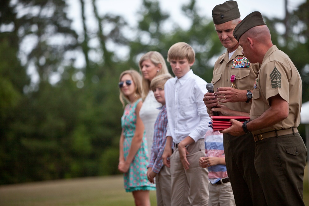 Col. James B. Higgins Jr. Retirement Ceremony