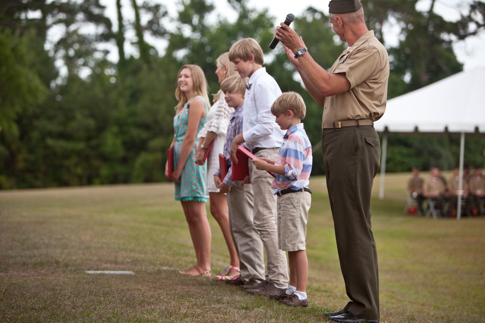 Col. James B. Higgins Jr. Retirement Ceremony