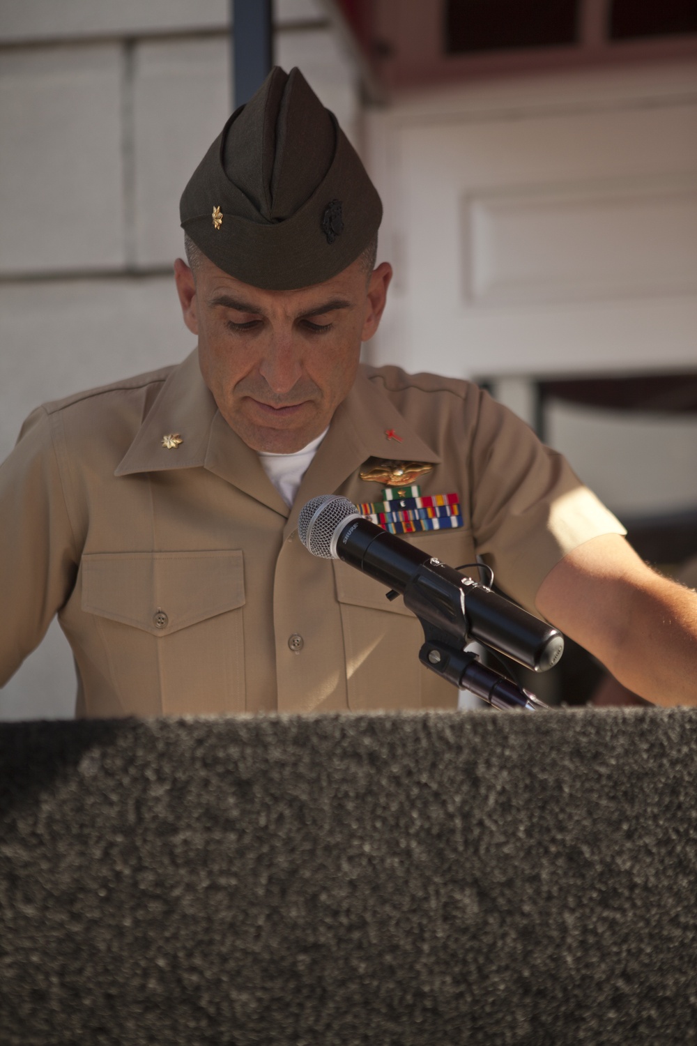 Headquarters Battalion Change of Command Ceremony