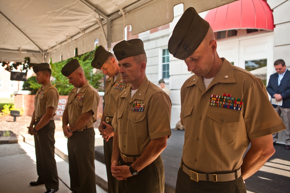 Headquarters Battalion Change of Command Ceremony