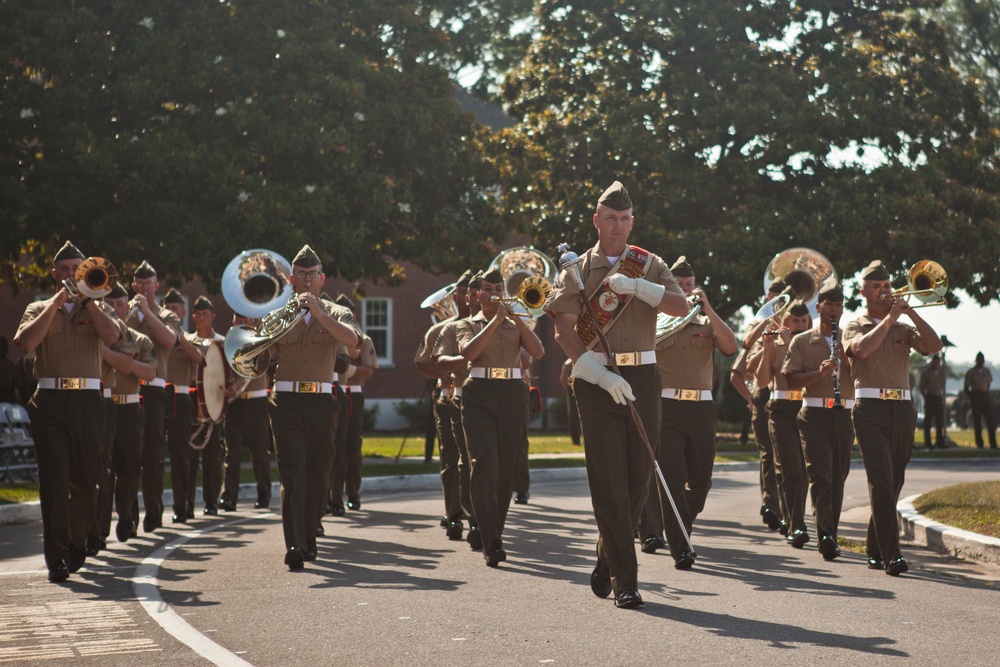 Headquarters Battalion Change of Command Ceremony