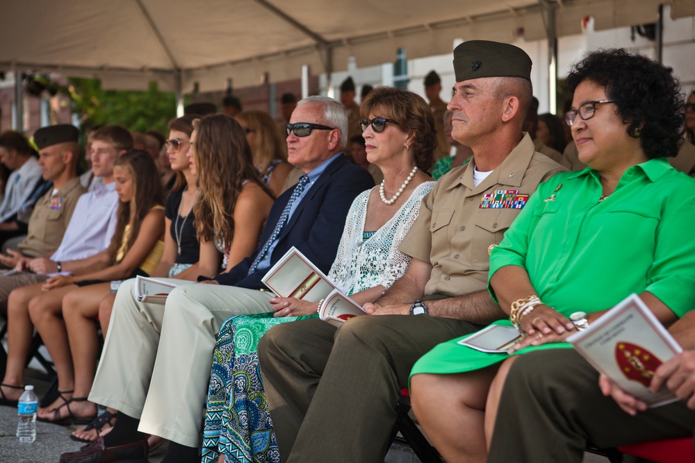 Headquarters Battalion Change of Command Ceremony