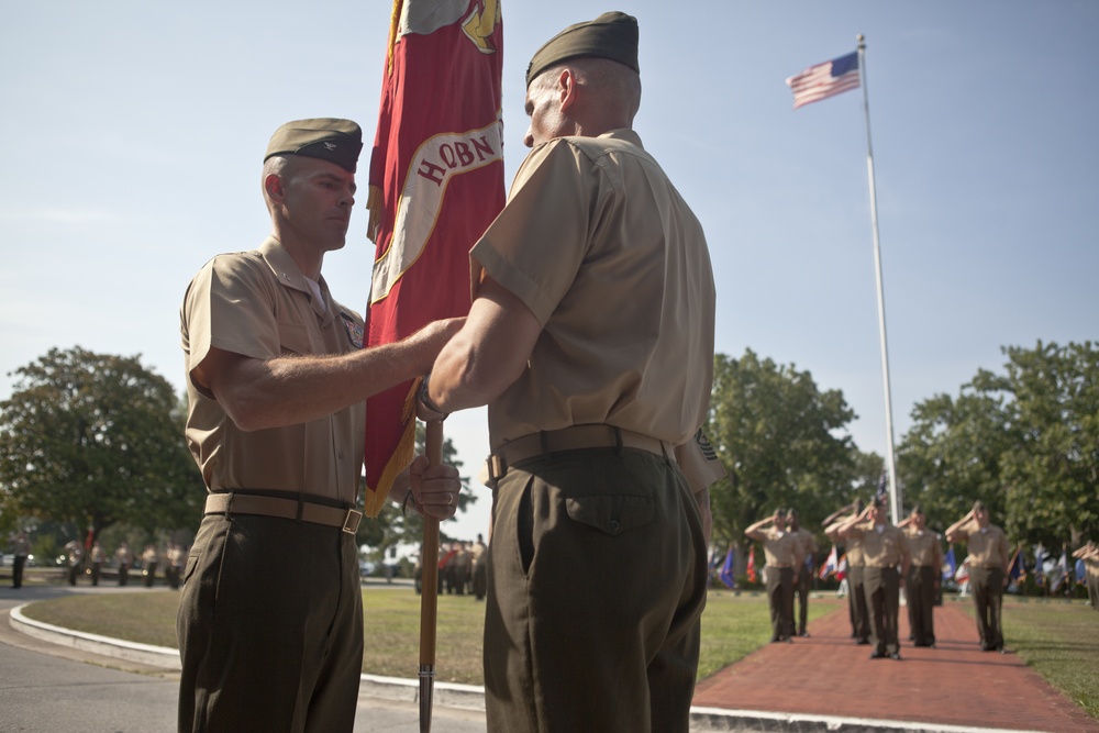 Headquarters Battalion Change of Command Ceremony