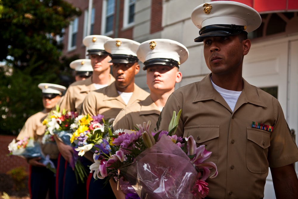 Headquarters Battalion Change of Command Ceremony