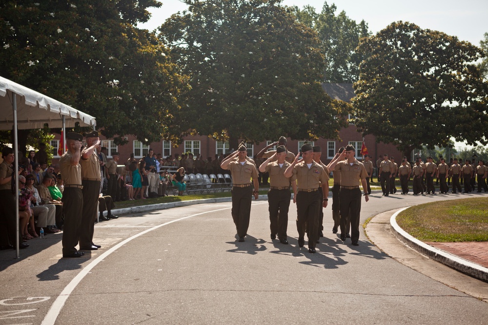 Headquarters Battalion Change of Command Ceremony