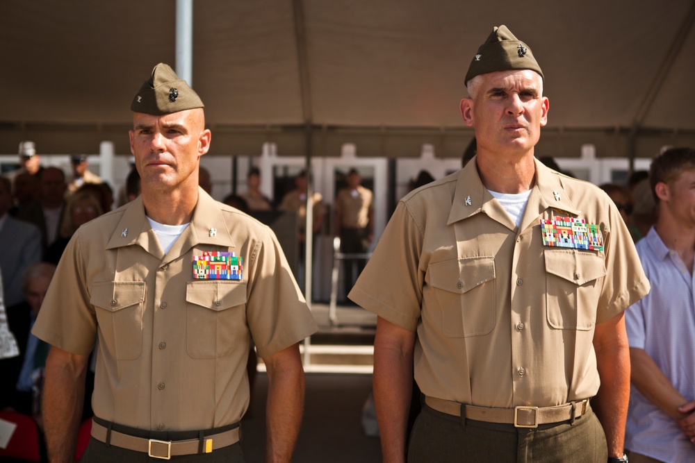 Headquarters Battalion Change of Command Ceremony