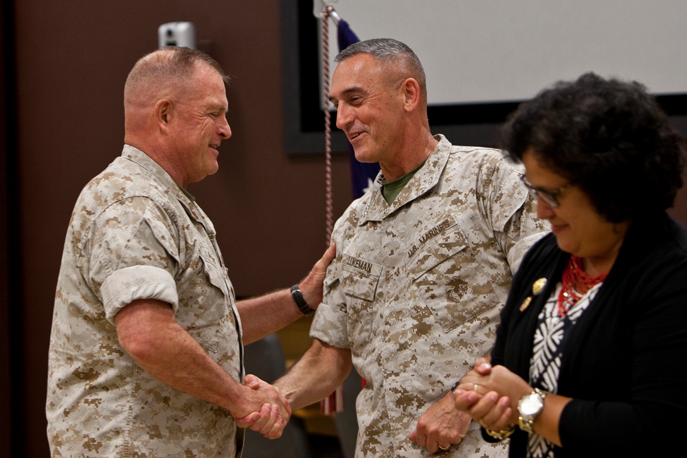 Maj. Gen. James W. Lukeman's Promotion