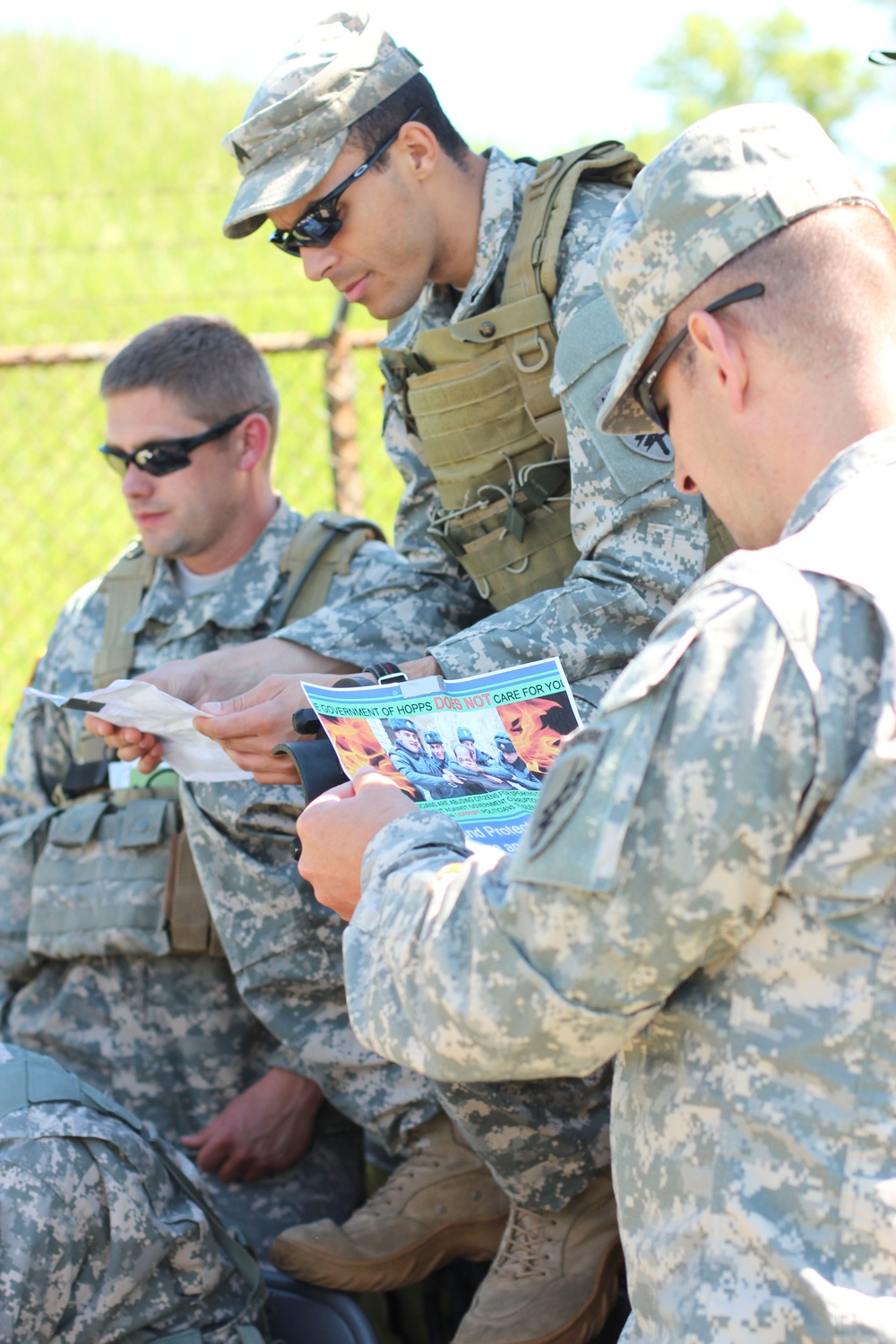 PSYOP Soldiers tackle face-to-face communications, gather information skills during training event