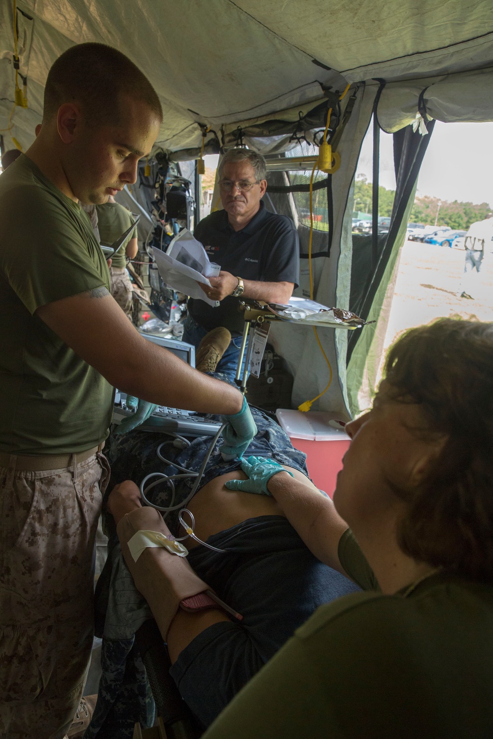 Cohesion under pressure: Lifesavers hone craft during realistic casualty training