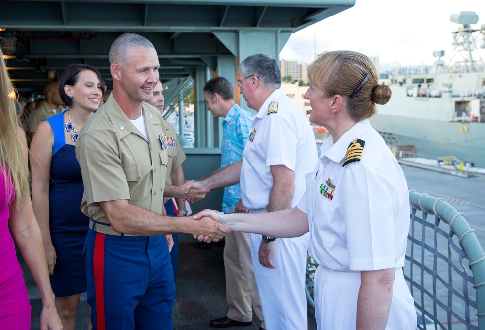 RIMPAC 2014 Australia Reception