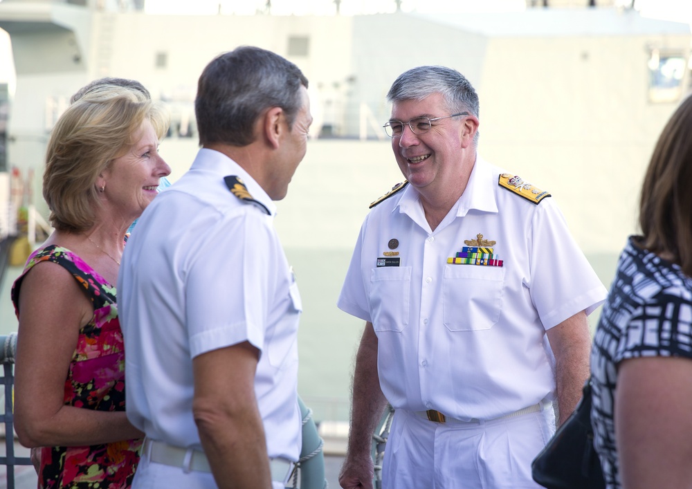 RIMPAC 2014 Australia Reception