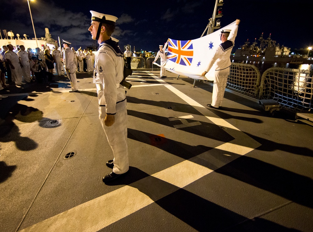 RIMPAC 2014 Australia Reception