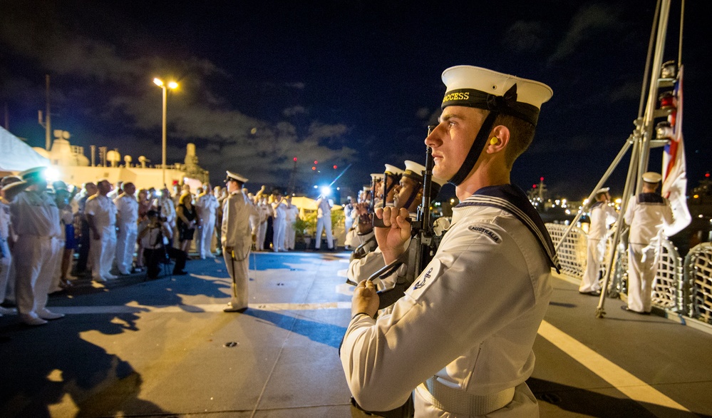 RIMPAC 2014 Australia Reception