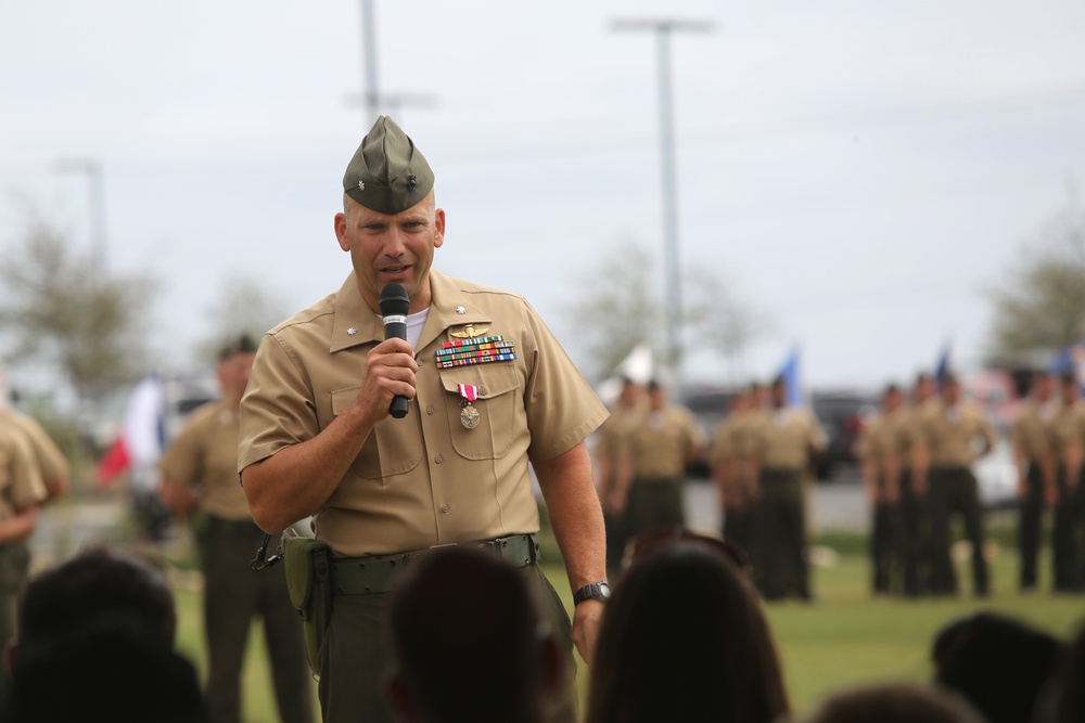 1st Recon Battalion welcomes new commanding officer