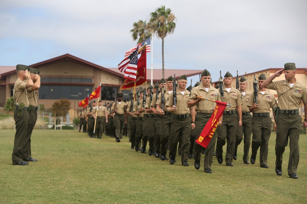 1st Recon Battalion welcomes new commanding officer