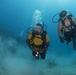 US Navy divers and Belizean Coast Guard divers work together during Southern Partnership Station '14