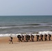 2/2 Marines race to the beach for family day