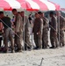 2/2 Marines race to the beach for family day