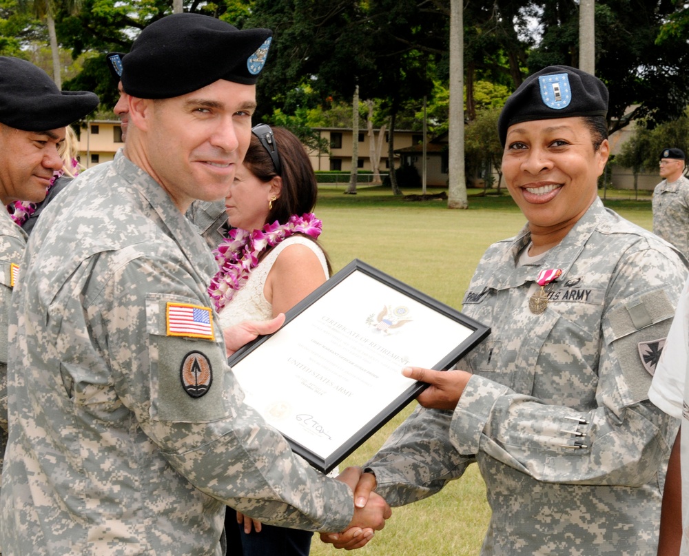 8th TSC honors 205 years of combined service