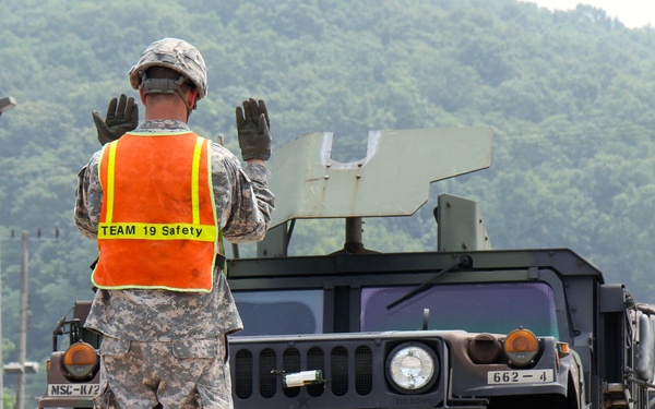25th Transportation Battalion carries out certification exercise below DMZ