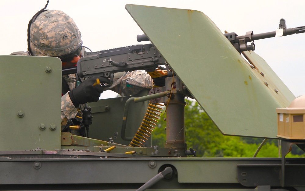 25th Transportation Battalion conducts first live-fire gunnery exercise