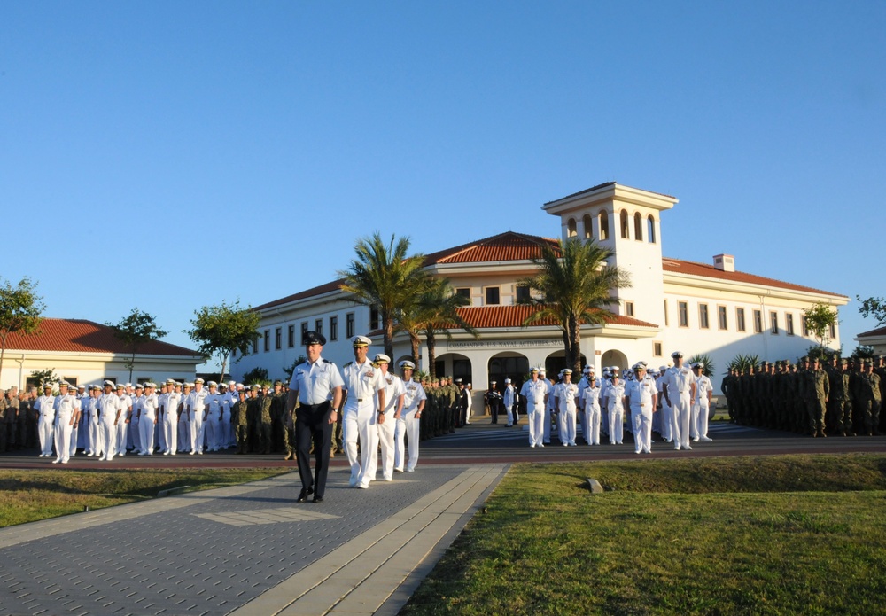 Flag-raising ceremony