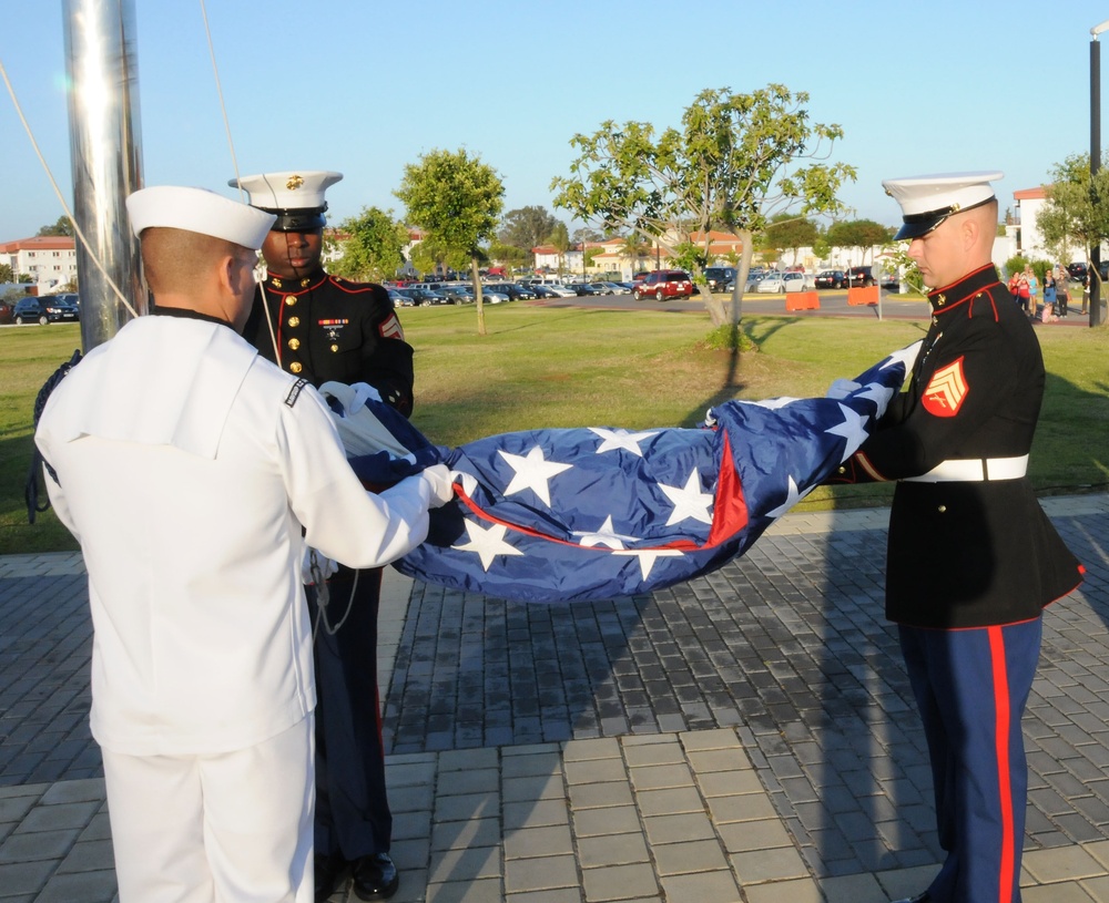 Flag-raising ceremony