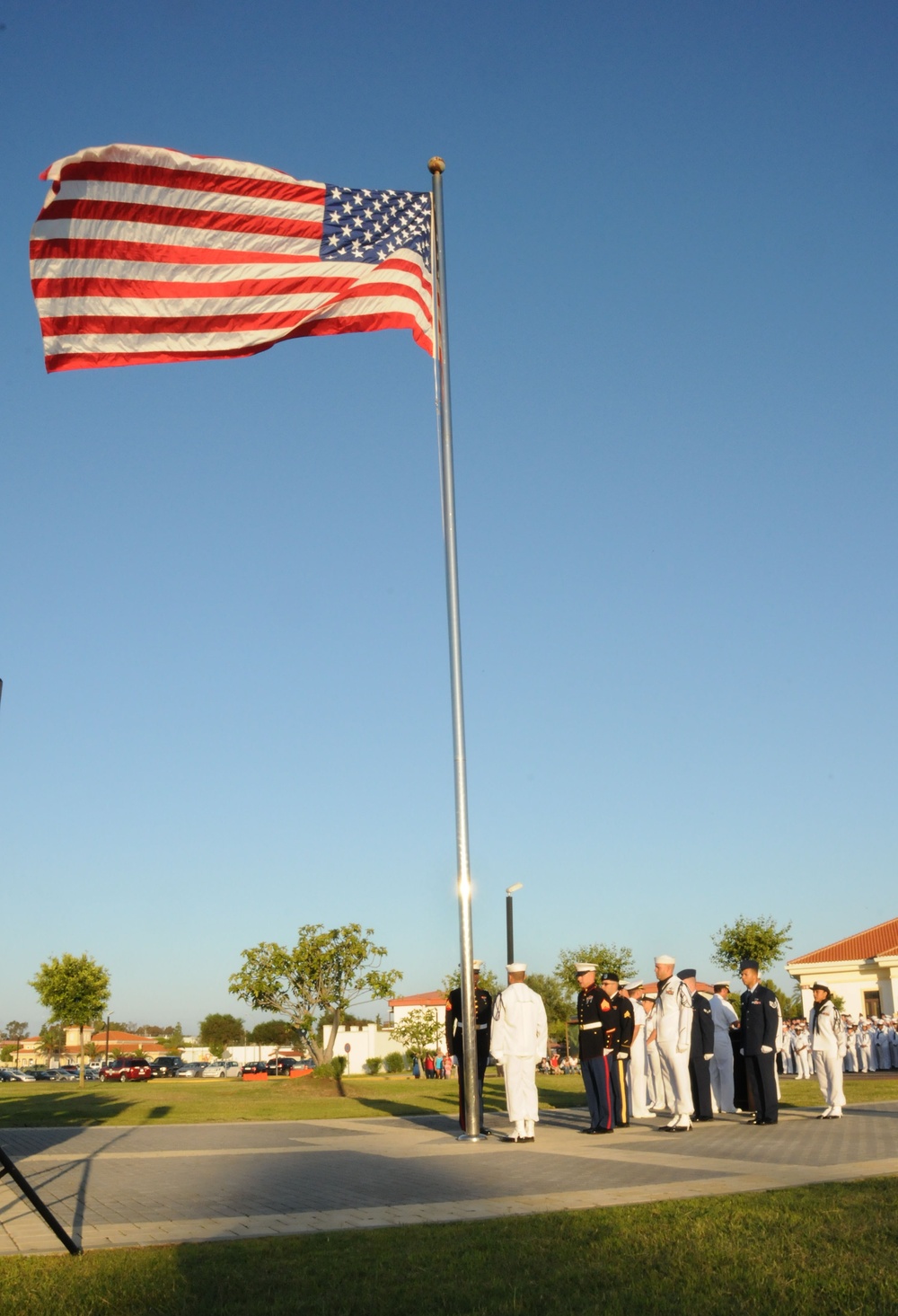 Flag-raising ceremony