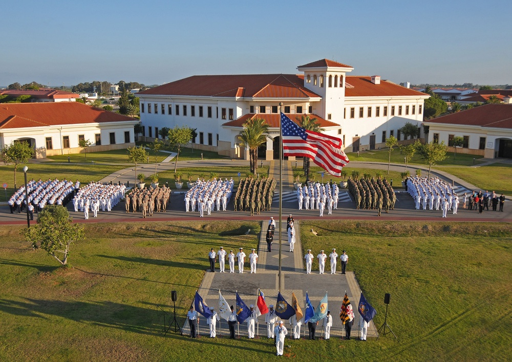 Flag-raising ceremony