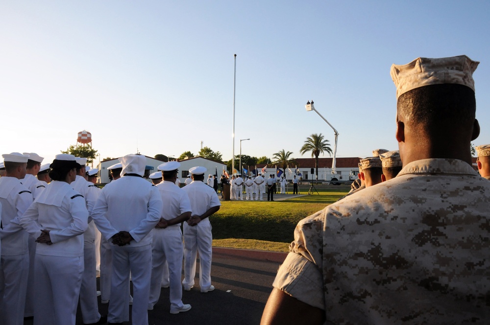 Flag-raising ceremony