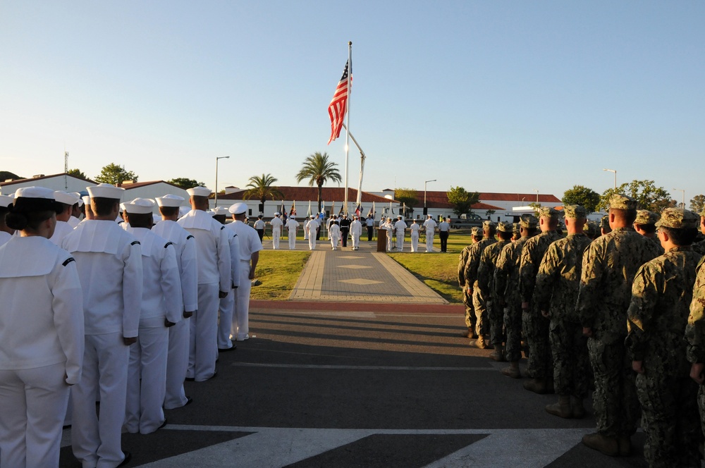 Flag-raising ceremony