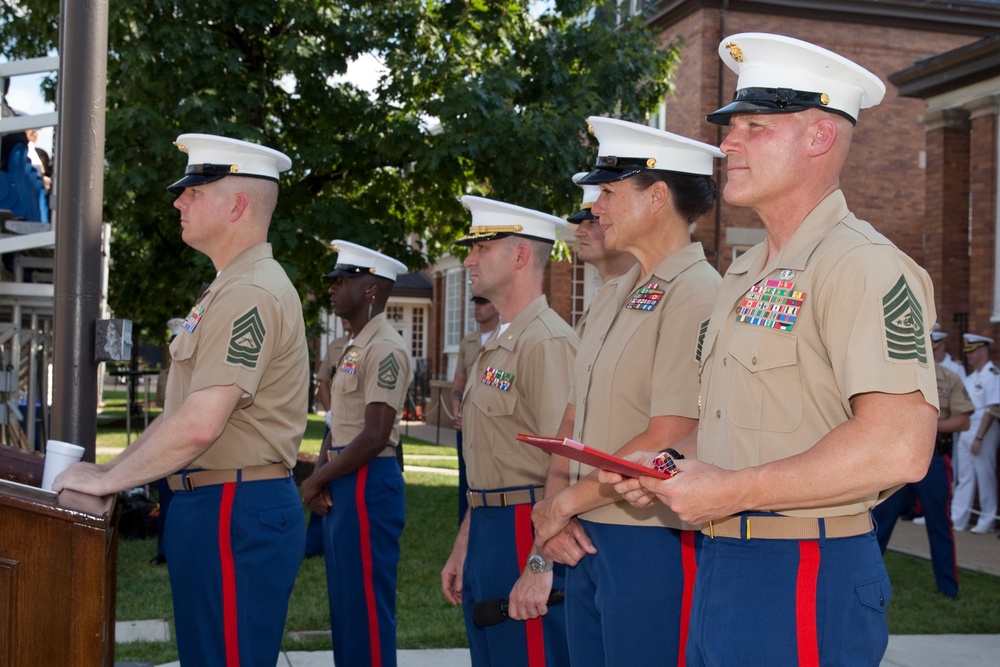 Marine Barracks Washington Change of Command