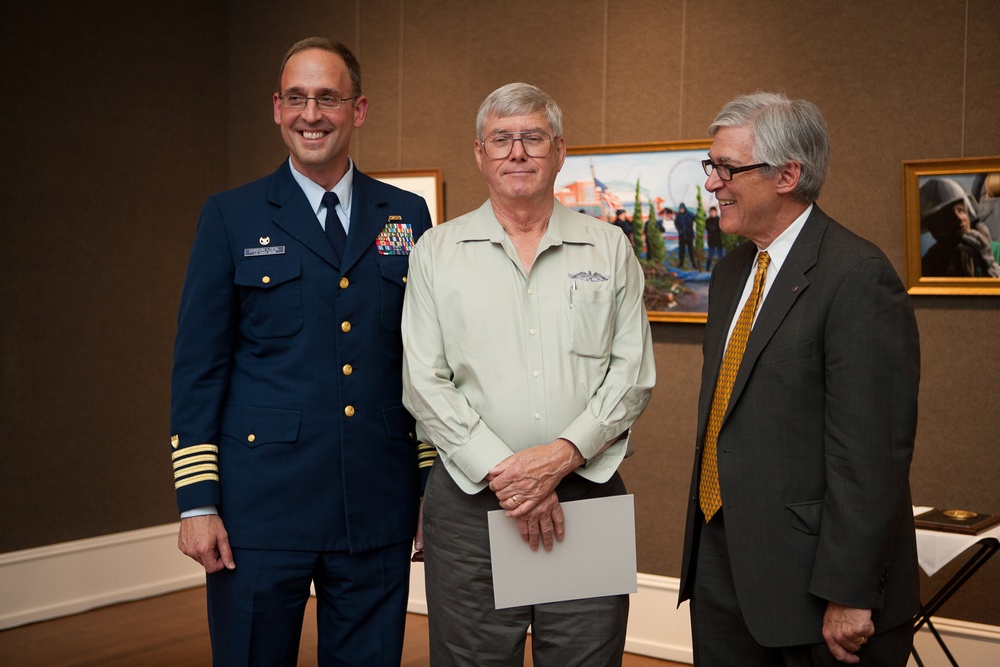 Hillsboro, Ore., resident receives the Coast Guard Public Service Commendation Award
