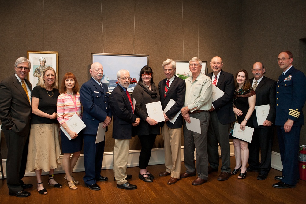 2014 collection artists who contributed to the 2014 Coast Guard Art Program