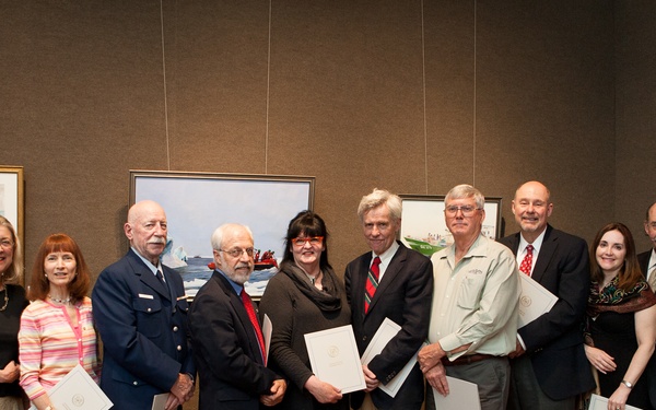 2014 collection artists who contributed to the 2014 Coast Guard Art Program