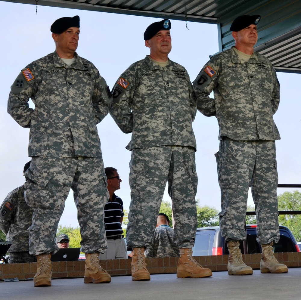 166th Aviation Brigade conducts change of command, change of responsibility ceremony