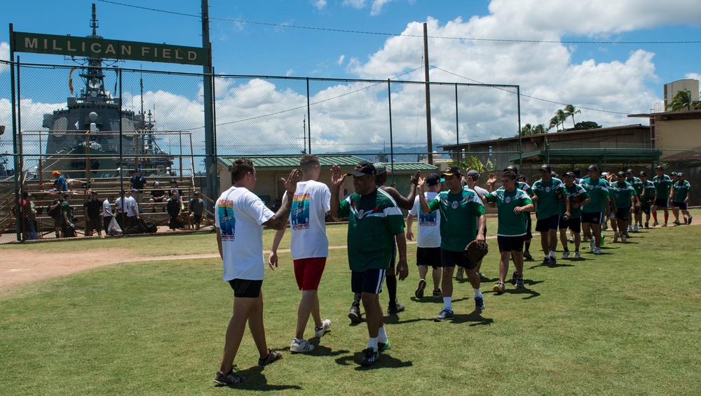 RIMPAC 2014 softball tournament