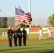 Marines featured during baseball game
