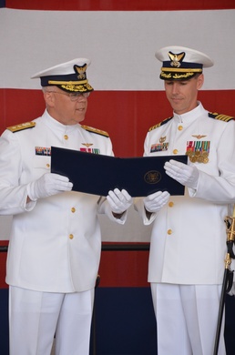 Air Station/SFO Port Angeles change of command