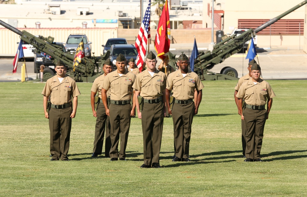 Headquarters Battalion welcomes new commanding officer