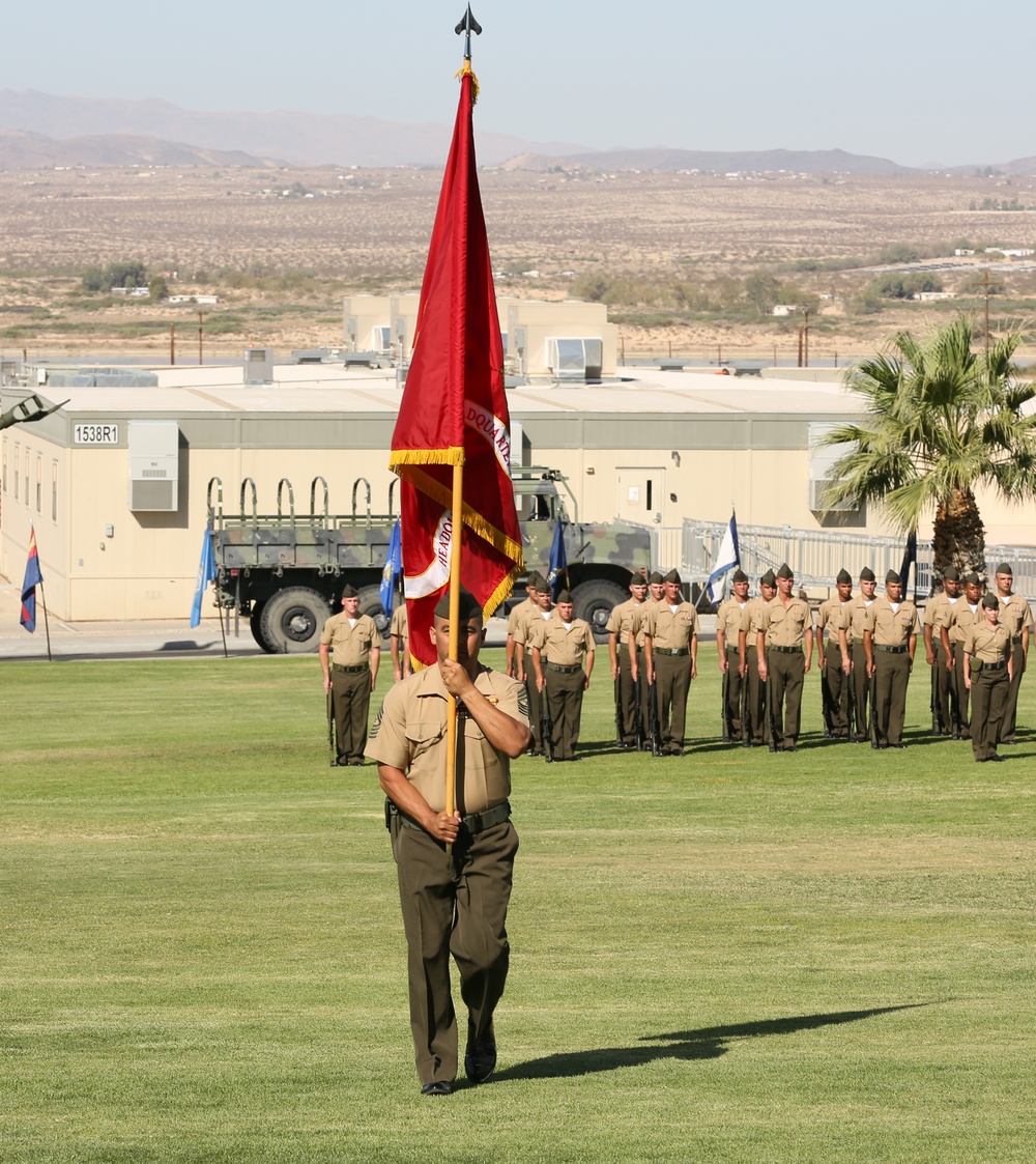 Headquarters Battalion welcomes new commanding officer